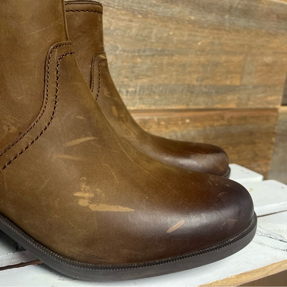 Teva Women's Foxy Ankle brown leather Boots waterproof Size US 9 - Picture 3 of 10